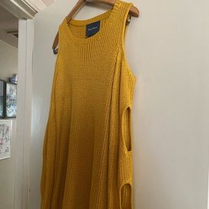 Women’s sweater with cut outs